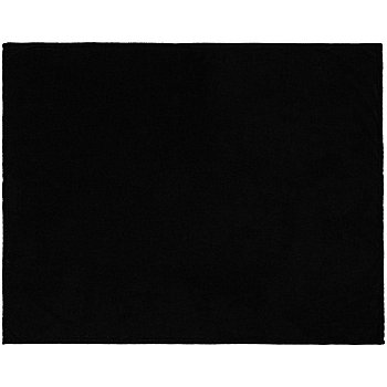 Плед Plush, черный