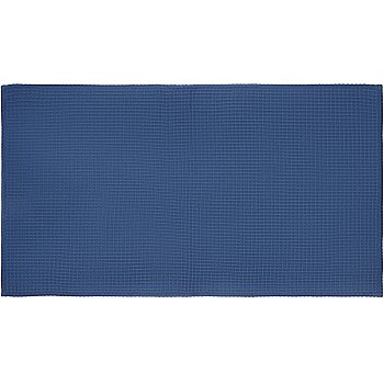 Полотенце вафельное Gentle, большое, темно-синее