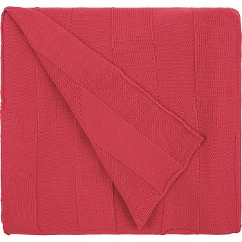 Плед Rombus, темно-розовый (коралл)