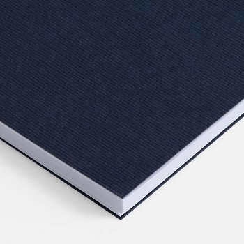 Блокнот Salvador в клетку, синий