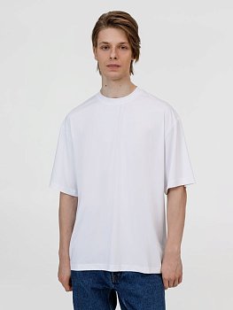 Футболка из бифлекса Morfiss, белая