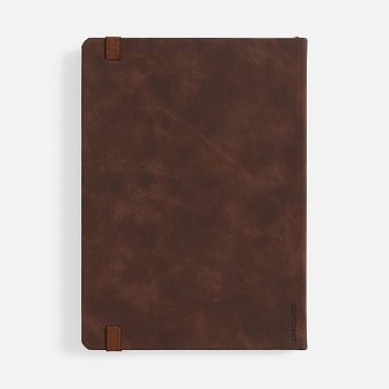 Ежедневник Urban Hard, недатированный, коричневый
