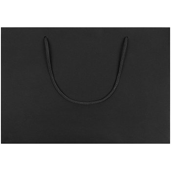 Пакет бумажный Arc M, черный