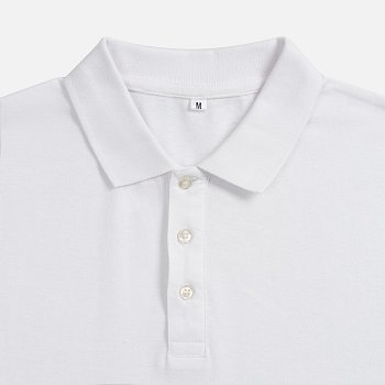 Рубашка поло унисекс Upswing, белая