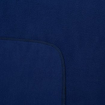 Флисовый плед Warm&Peace, синий