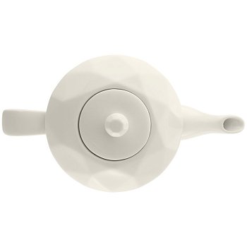 Чайник Diamante Bianco в подарочной коробке, белый