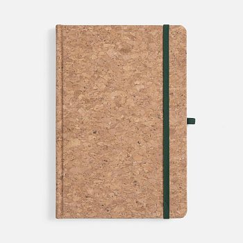 Блокнот Corkfolio, зеленый