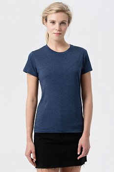Футболка женская Regent Fit Women, синий меланж