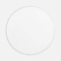 Наклейка тканевая Lunga Round, M, белая