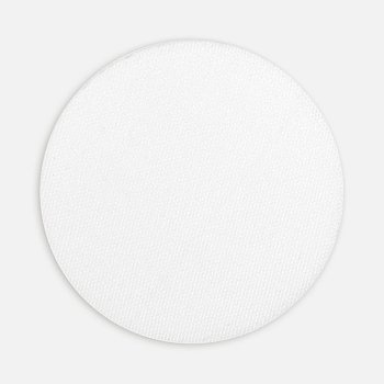 Наклейка тканевая Lunga Round, M, белая