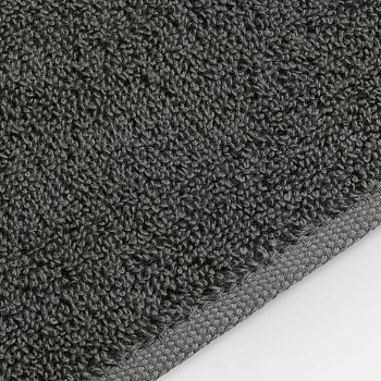 Полотенце махровое Terrychic, среднее, темно-серое