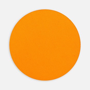 Наклейка тканевая Lunga Round, M, оранжевый неон