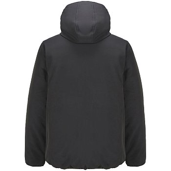 Куртка софтшелл с капюшоном мужская Falcon Men, черная