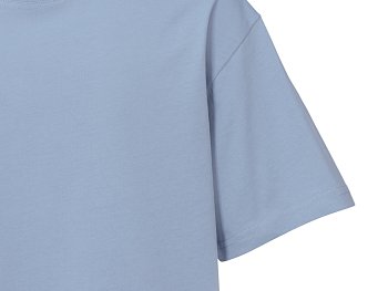 Детская футболка оверсайз Liyon, небесно-голубой