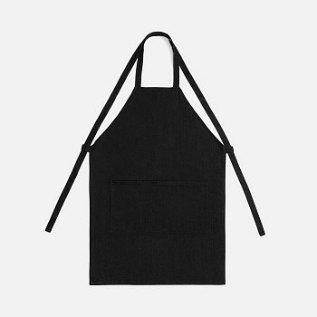 Фартук джинсовый E2, черный