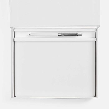 Набор Nebraska Flex, белый с серебристым