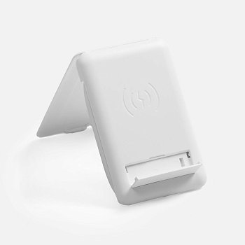 Органайзер с беспроводной зарядкой и набором адаптеров Octopod, белый