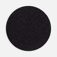 Наклейка тканевая Lunga Round, M, черная