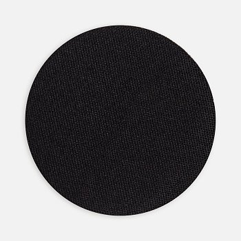 Наклейка тканевая Lunga Round, M, черная