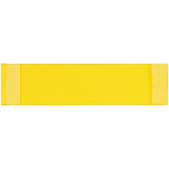 Лейбл тканевый Epsilon, S, желтый