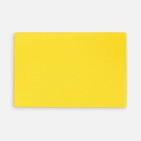 Наклейка тканевая Lunga, L, желтая