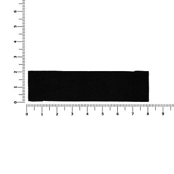 Лейбл тканевый Epsilon, S, черный