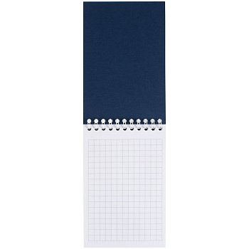 Блокнот Dali Mini в клетку, синий