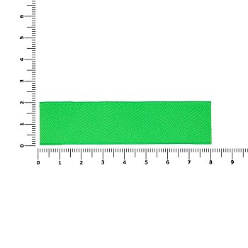 Лейбл тканевый Epsilon, S, зеленый неон