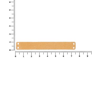 Лейбл кожаный Gimel, S, бежевый