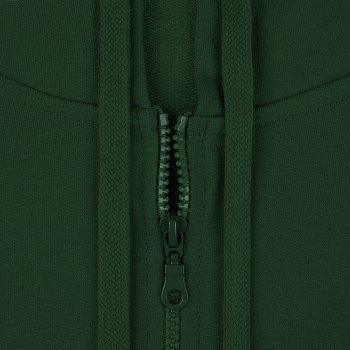 Толстовка на молнии с капюшоном Siverga 2.0, темно-зеленая