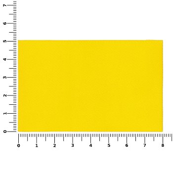 Лейбл тканевый Epsilon, XL, желтый