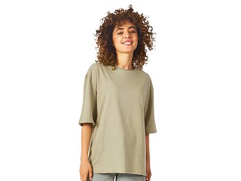 Футболка оверсайз Liyon унисекс, оливковый