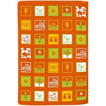 Обложка для паспорта Industry, сельское хозяйство