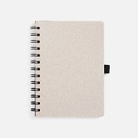 Блокнот на спирали Intrigo, белый