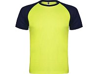 Спортивная футболка Indianapolis мужская, неоновый желтый/нэйви