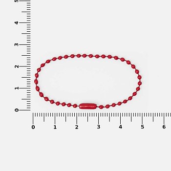 Цепочка для крепления Sharic, красная