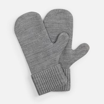 Варежки Yong, серые