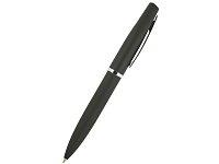 Ручка металлическая шариковая Portofino, софт-тач, 1.0 мм, черный