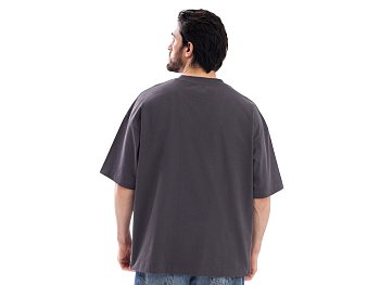 Футболка оверсайз Beta.01 унисекс, темно-серый