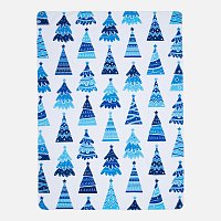 Флисовый плед Imaginario, синий