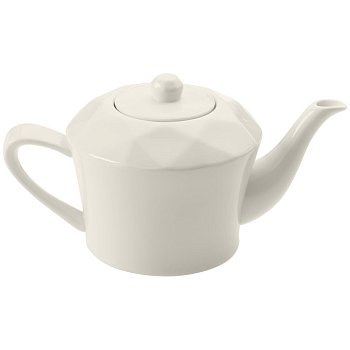 Чайник Diamante Bianco в подарочной коробке, белый