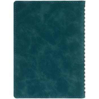 Ежедневник Spring Urban на заказ, недатированный, изумрудный