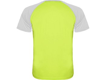 Спортивная футболка Indianapolis мужская, неоновый зеленый/белый