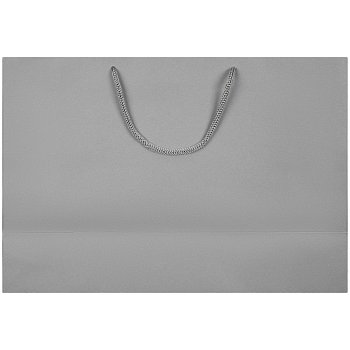 Пакет бумажный Bicolor, белый с серым