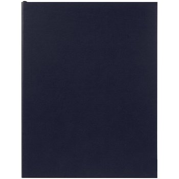 Ежедневник Flat Maxi, недатированный, иссиня-черный
