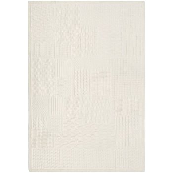 Плед Snippet, молочно-белый