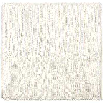 Шарф Knit Beat, белый (молочный)