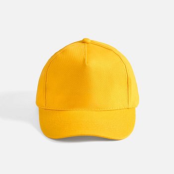 Бейсболка Long Beach, желтая