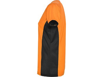 Футболка Shanghai женская, неоновый оранжевый/черный