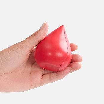 Антистресс «Капля», красный